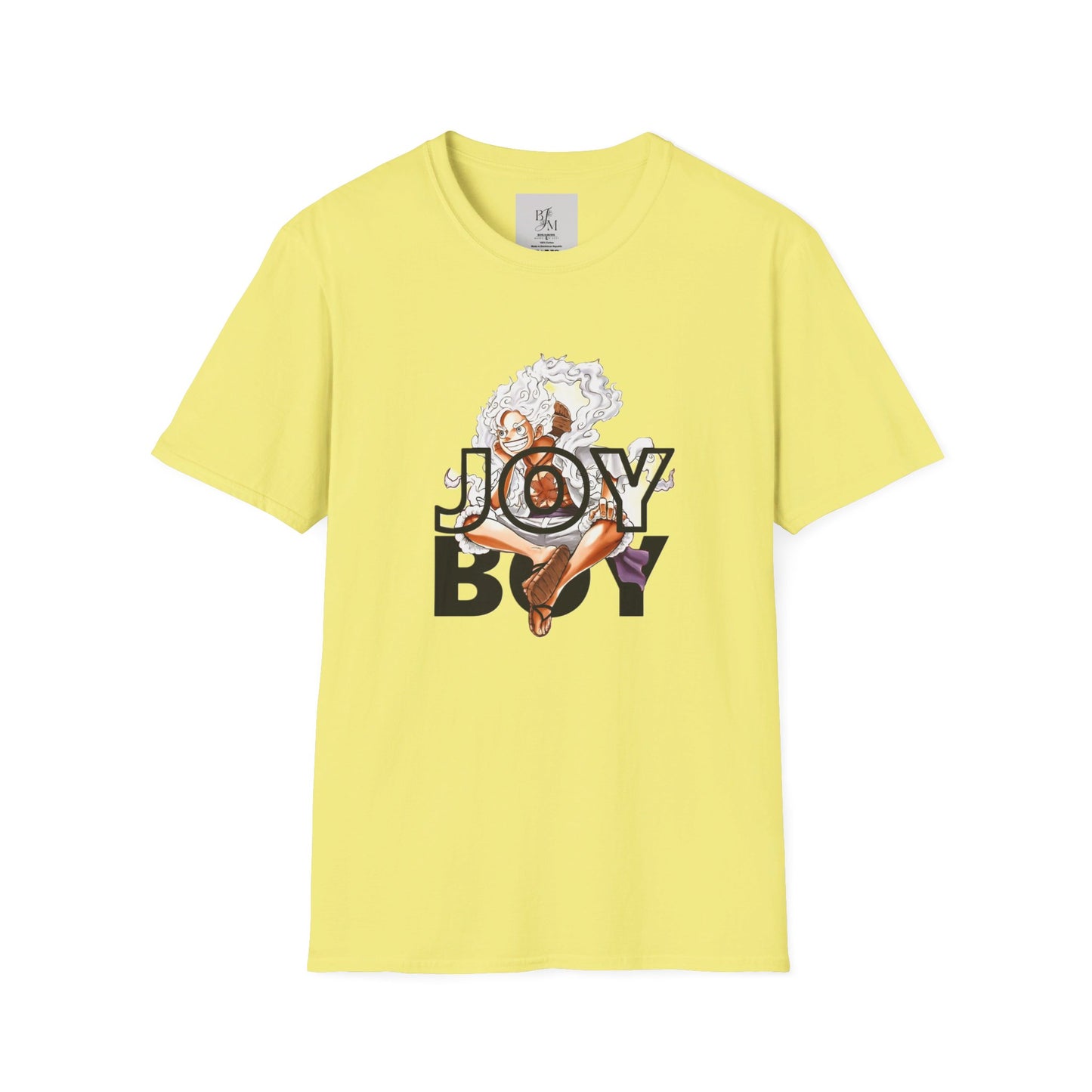 Luffy Boy Custom Tshirt - BENJAMINS Cornsilk / S