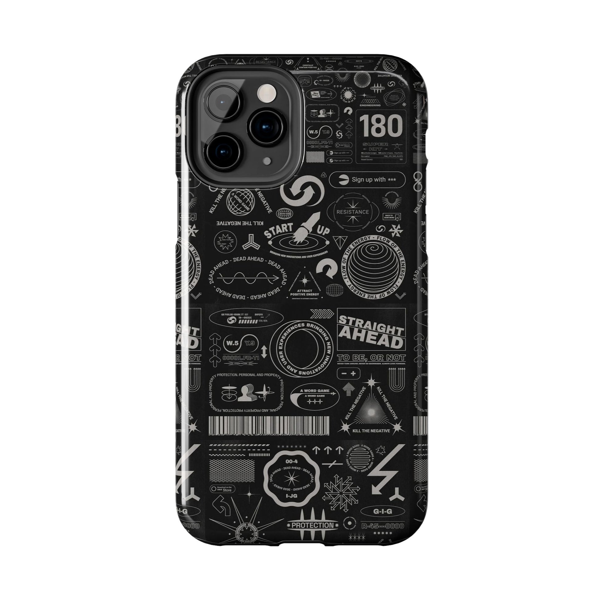 Graphics Text Phone case - BENJAMINS