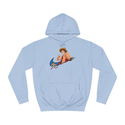 Custom hoodie luffy - BENJAMINS Sky Blue / XS