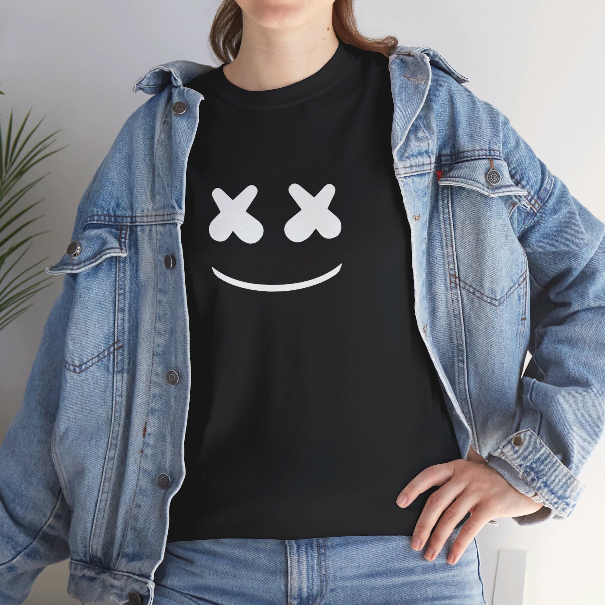 Smile Cotton Tee Shirt - BENJAMINS