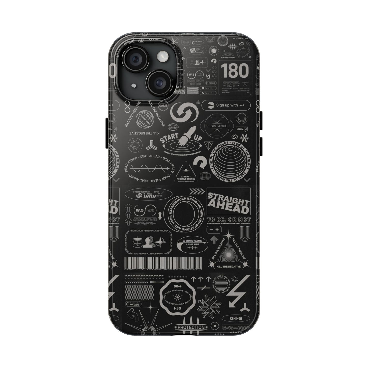 Graphics Text Phone case - BENJAMINS