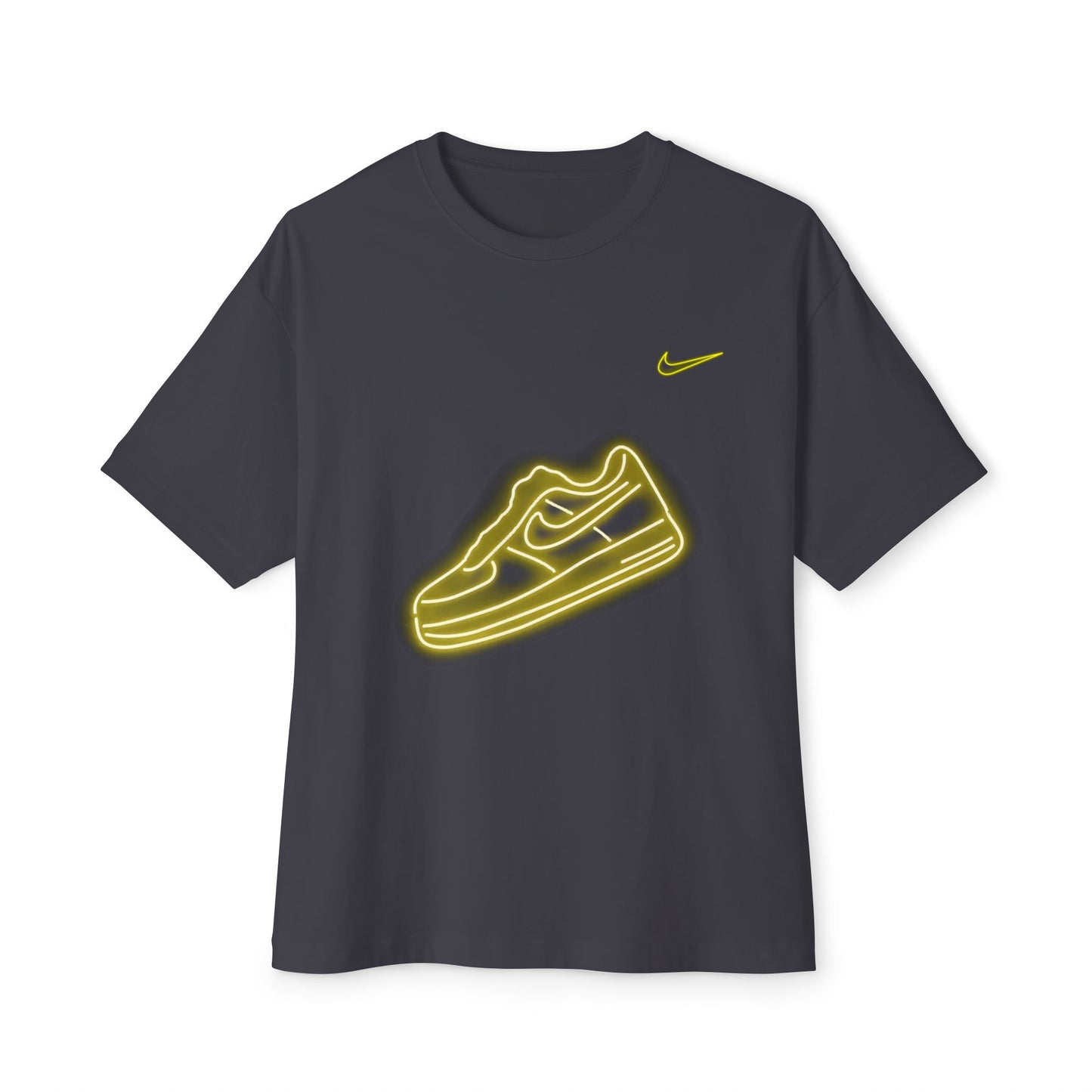 Oversized Tshirt Neon Nike - BENJAMINS Dark Grey / XS