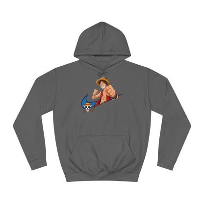 Custom hoodie luffy - BENJAMINS Charcoal / XS