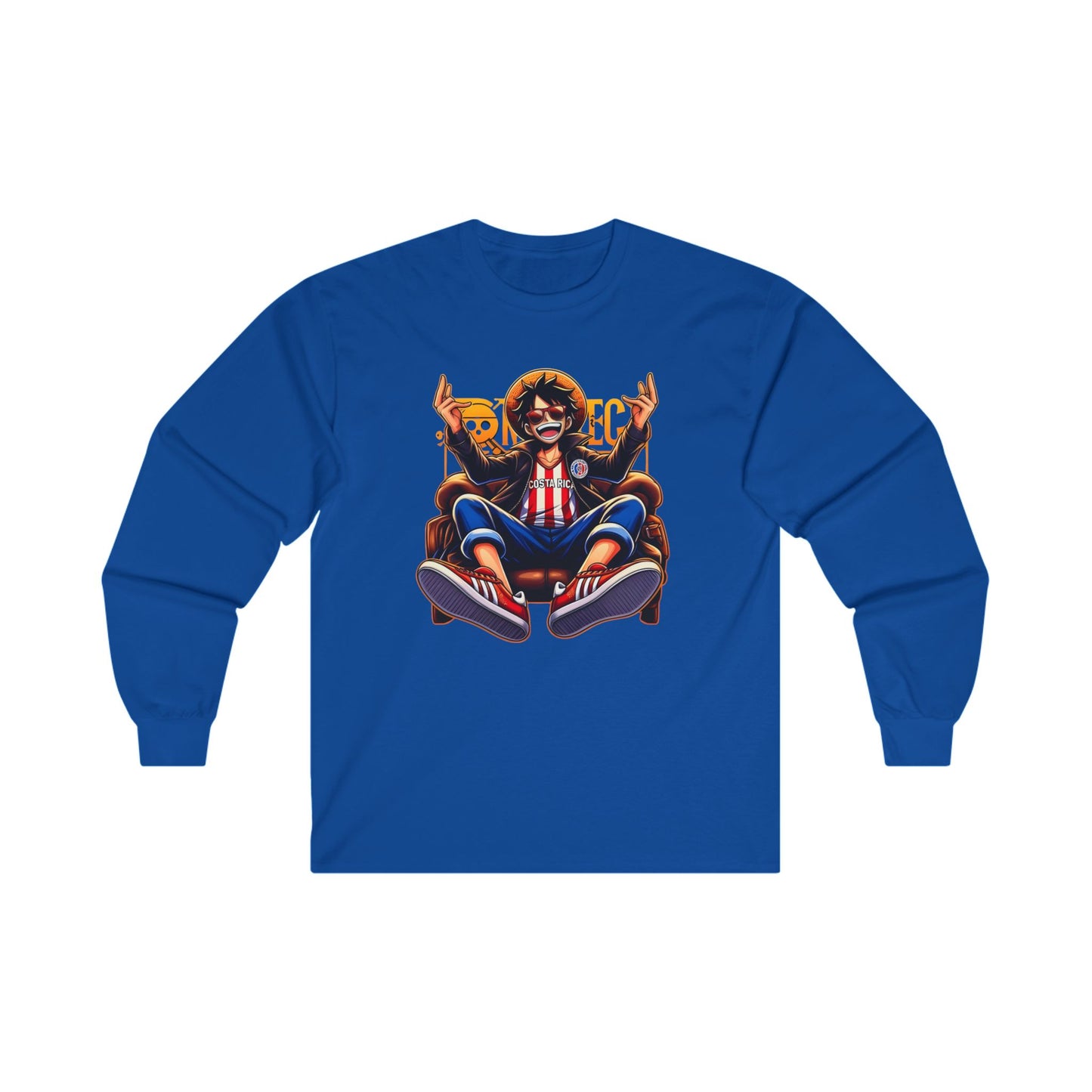 One oiece Long Sleeve T Shirt - BENJAMINS S / Royal