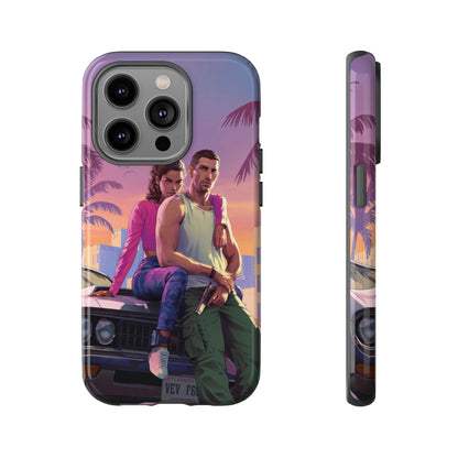 GTA 6 Phone Cover - BENJAMINS iPhone 14 Pro / Glossy