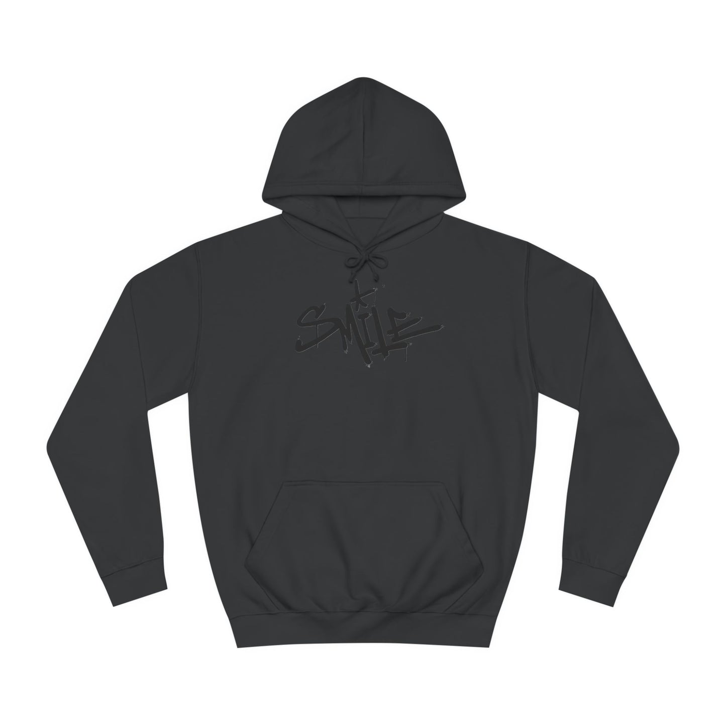 Smile Custom Hoodie - BENJAMINS Jet Black / XS