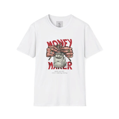 Money Custom T-Shirt - BENJAMINS White / S