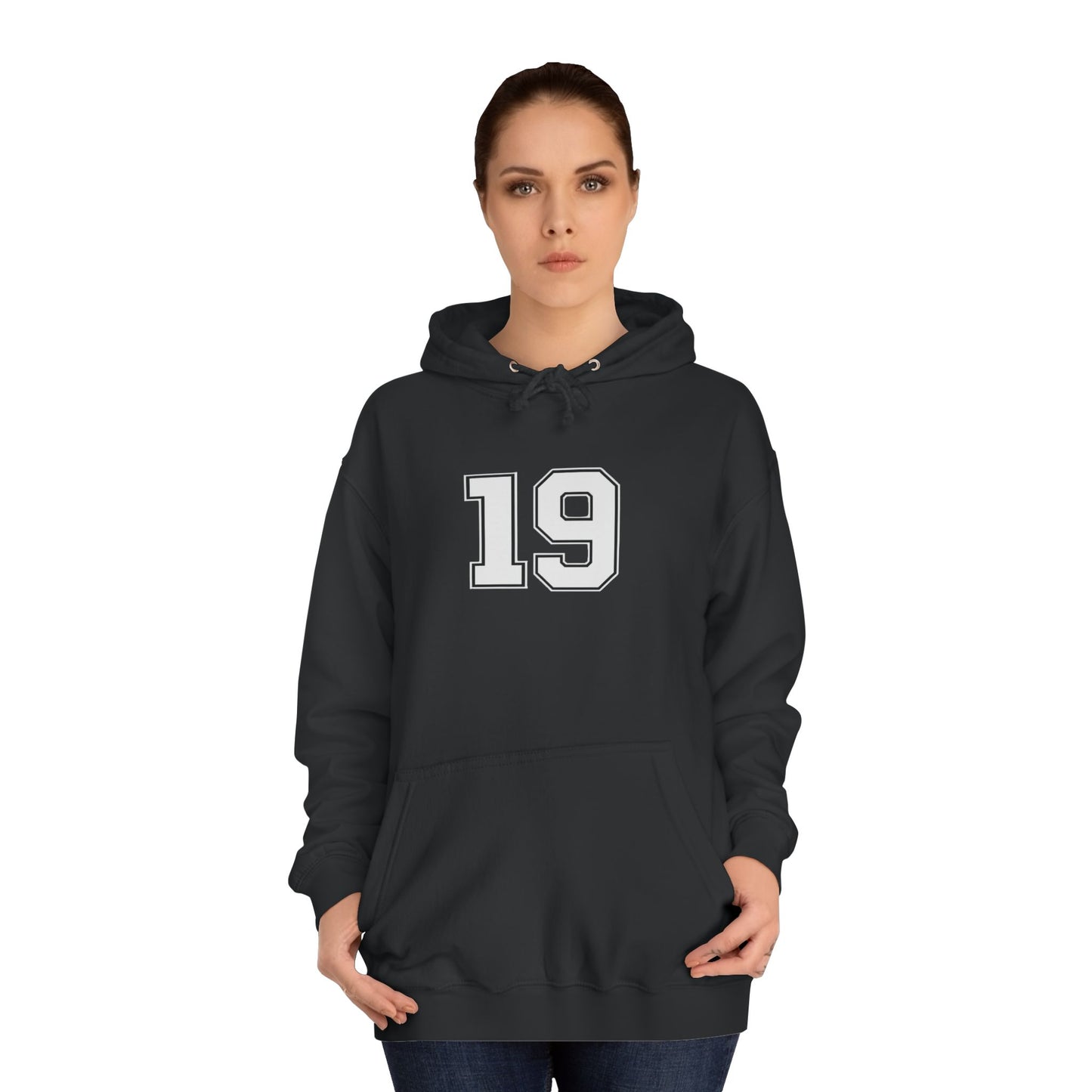 Custom Hoodie - BENJAMINS Jet Black / XS