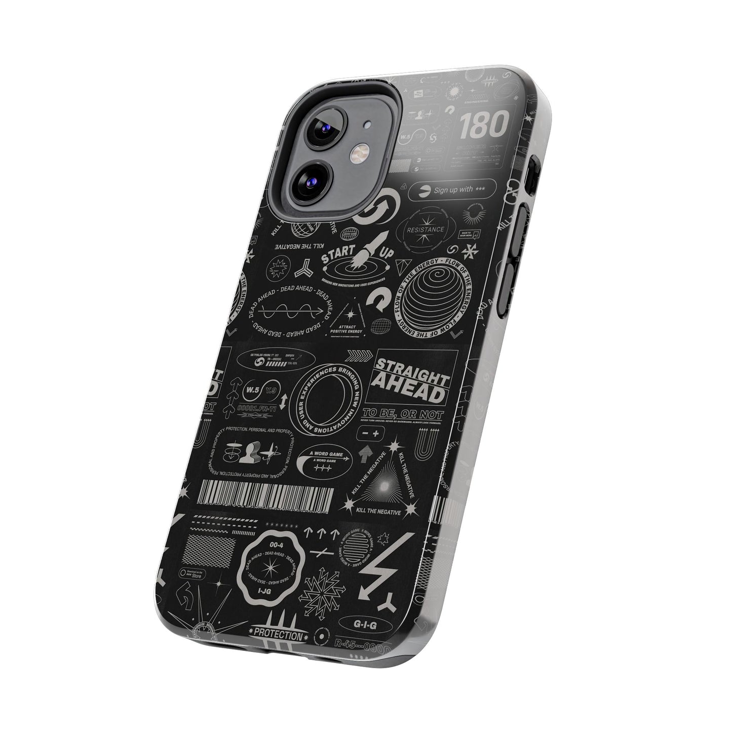 Graphics Text Phone case - BENJAMINS