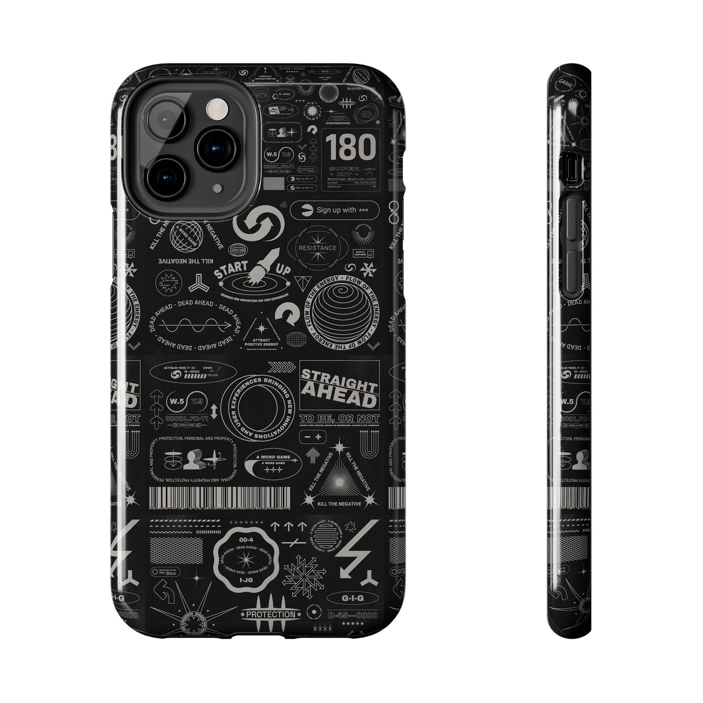 Graphics Text Phone case - BENJAMINS