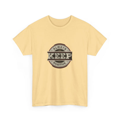 Be Positive Custom Tshirt - BENJAMINS Yellow Haze / S