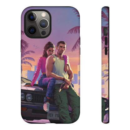 GTA 6 Phone Cover - BENJAMINS iPhone 12 Pro Max / Matte