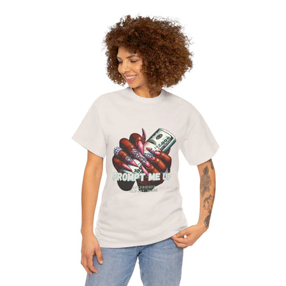 Prompt me Cotton Tee Tshirt - BENJAMINS