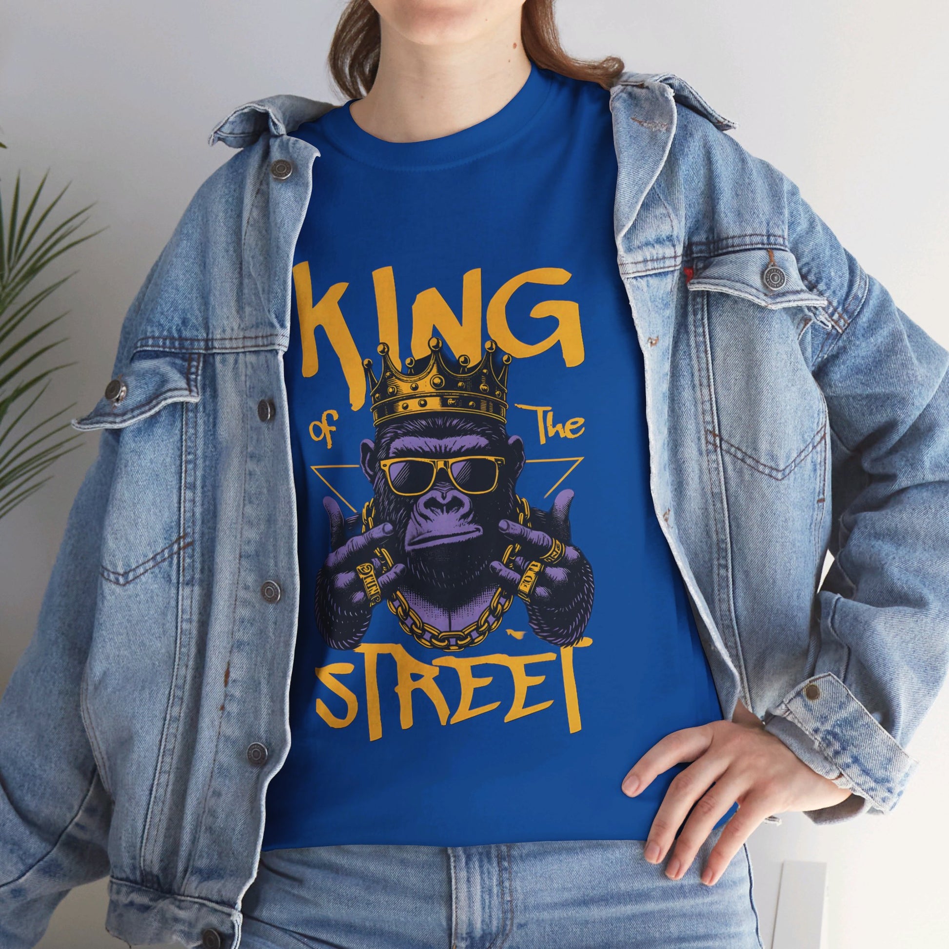 KING STREET Cotton Custom T-shirt - BENJAMINS