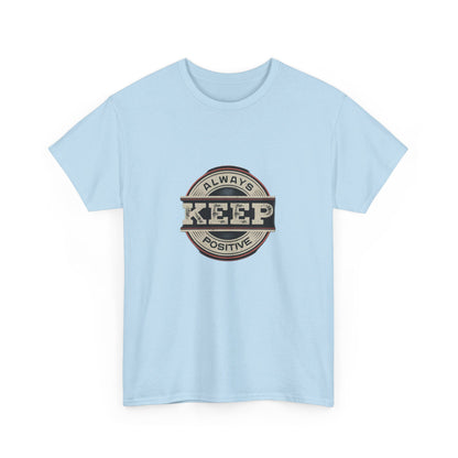 Be Positive Custom Tshirt - BENJAMINS Light Blue / S