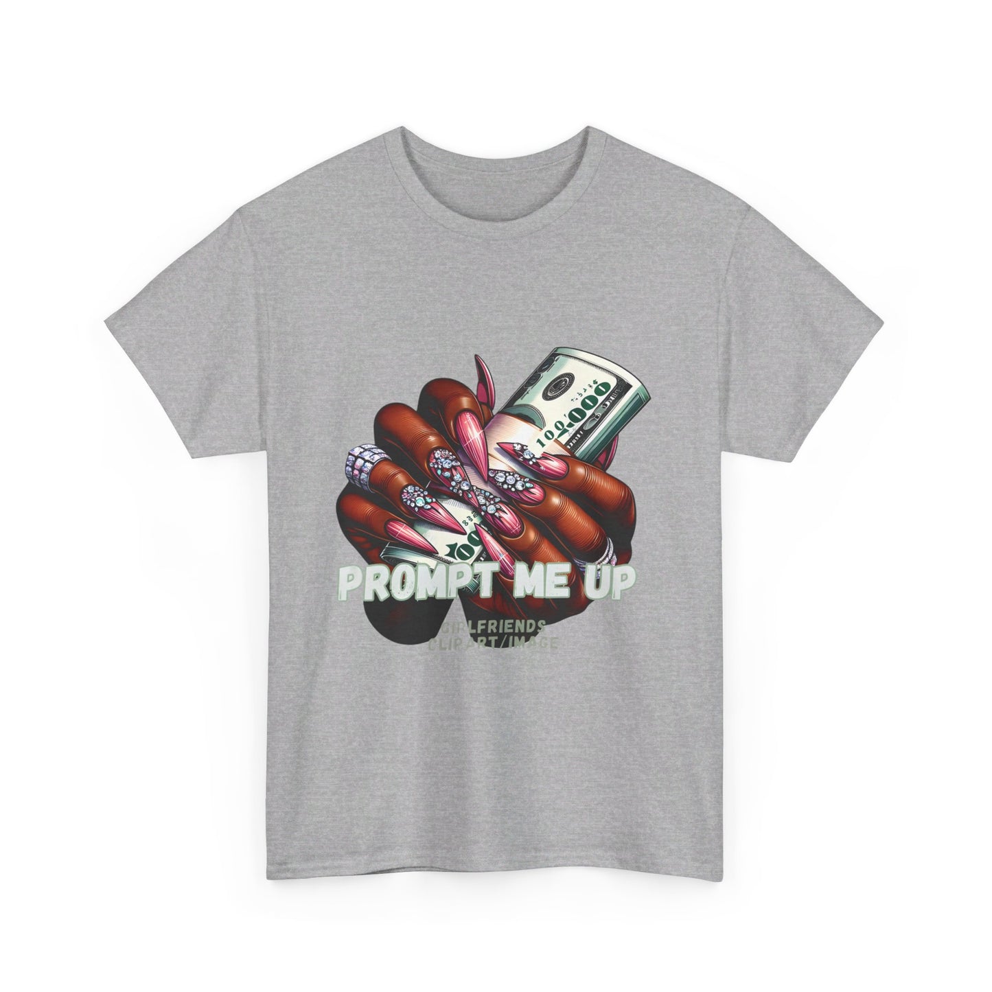 Prompt me Cotton Tee Tshirt - BENJAMINS Sport Grey / S