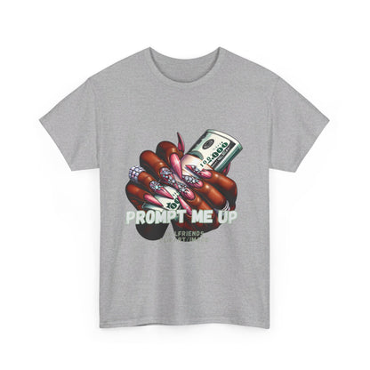 Prompt me Cotton Tee Tshirt - BENJAMINS Sport Grey / S