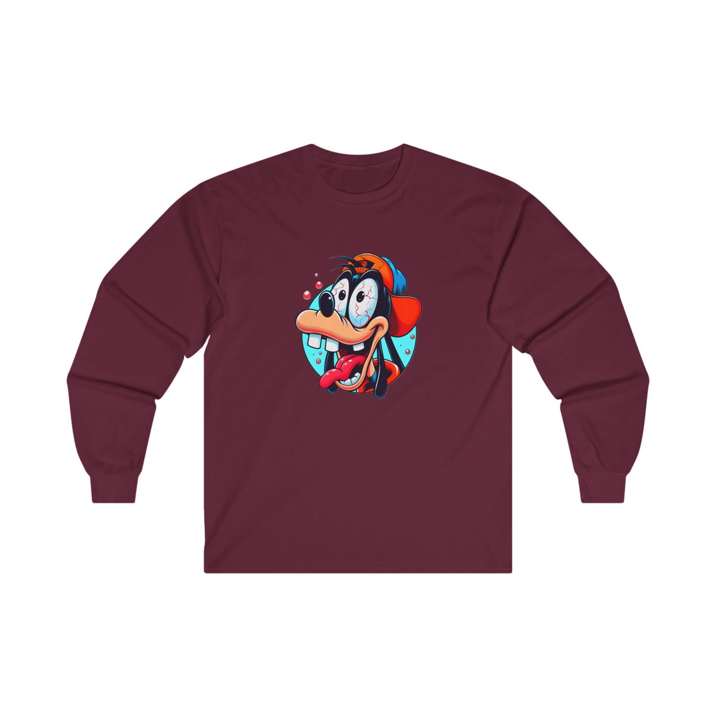 Long Sleeve T Shirt - BENJAMINS S / Maroon