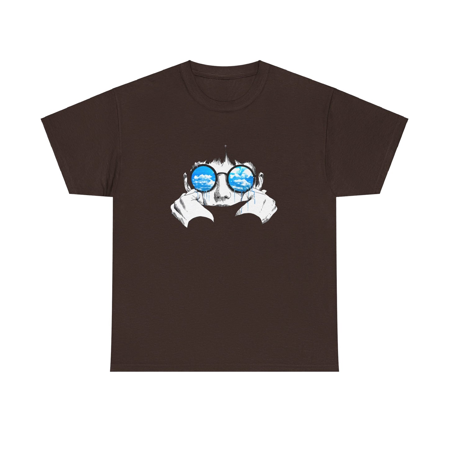 Beyond the eyes Cotton Tee Shirt - BENJAMINS Dark Chocolate / S