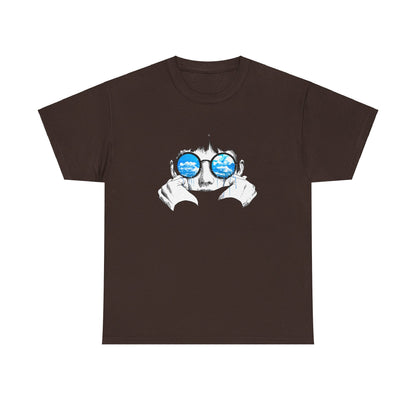 Beyond the eyes Cotton Tee Shirt - BENJAMINS Dark Chocolate / S