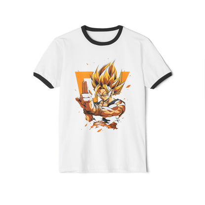 Custom T-Shirt Goku - BENJAMINS White/Black / XS