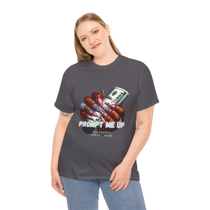 Prompt me Cotton Tee Tshirt - BENJAMINS