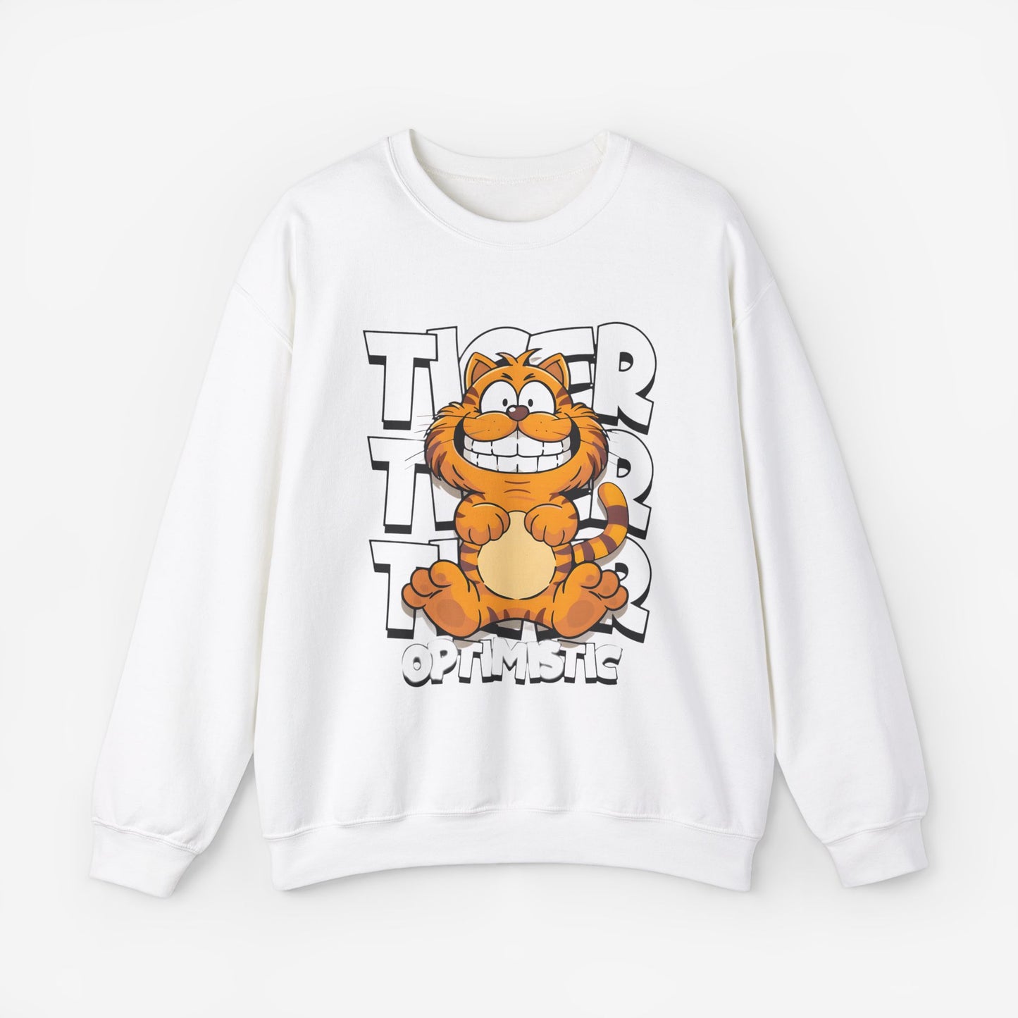 Tiger Cartoon Sweatshirt