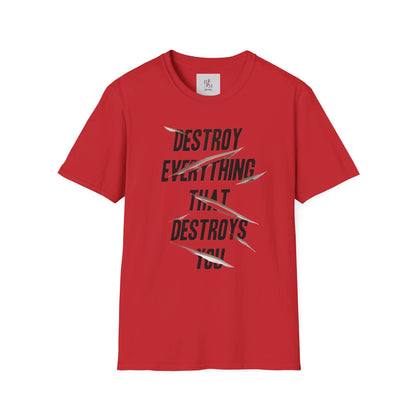 Destroy Everything That Destroy You Custom T-Shirt - BENJAMINS Red / S