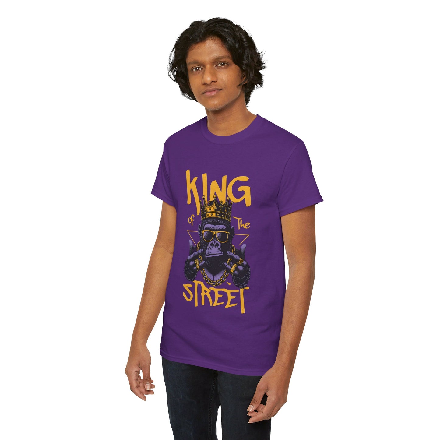 KING STREET Cotton Custom T-shirt - BENJAMINS