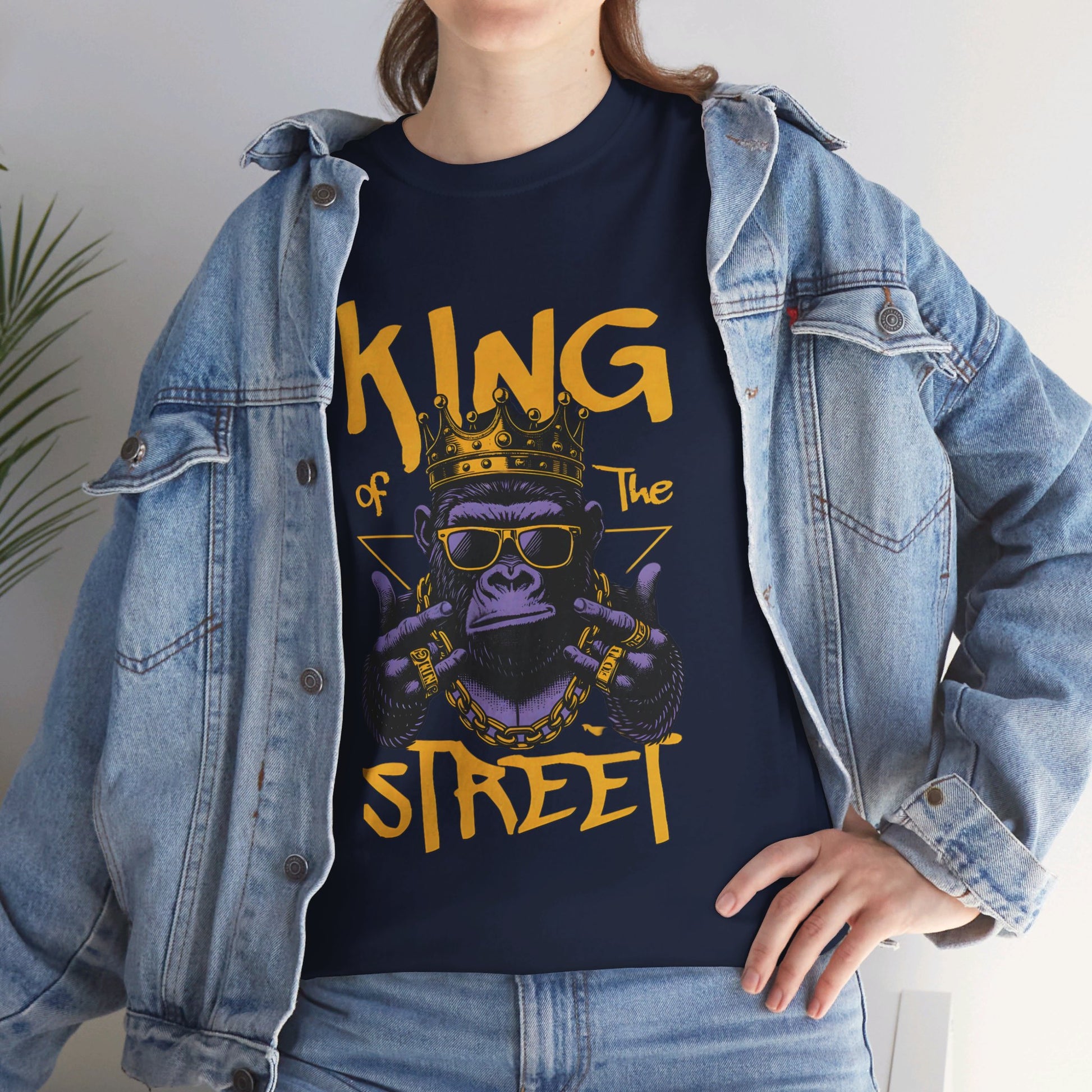 KING STREET Cotton Custom T-shirt - BENJAMINS