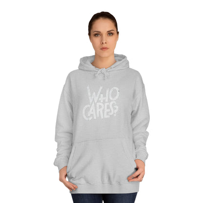 Who cares Custom Hoodie - BENJAMINS