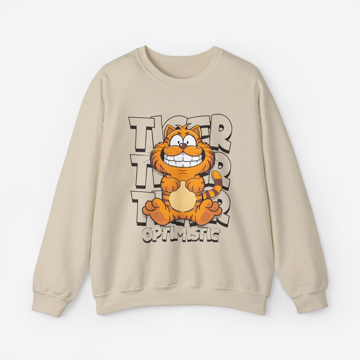 Tiger Cartoon Sweatshirt