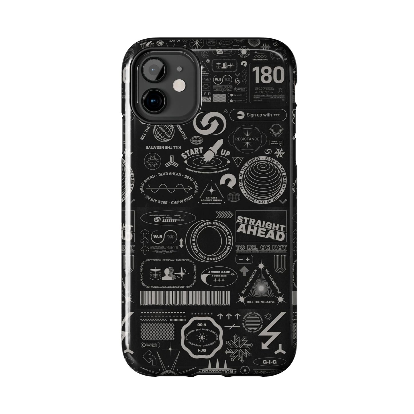 Graphics Text Phone case - BENJAMINS