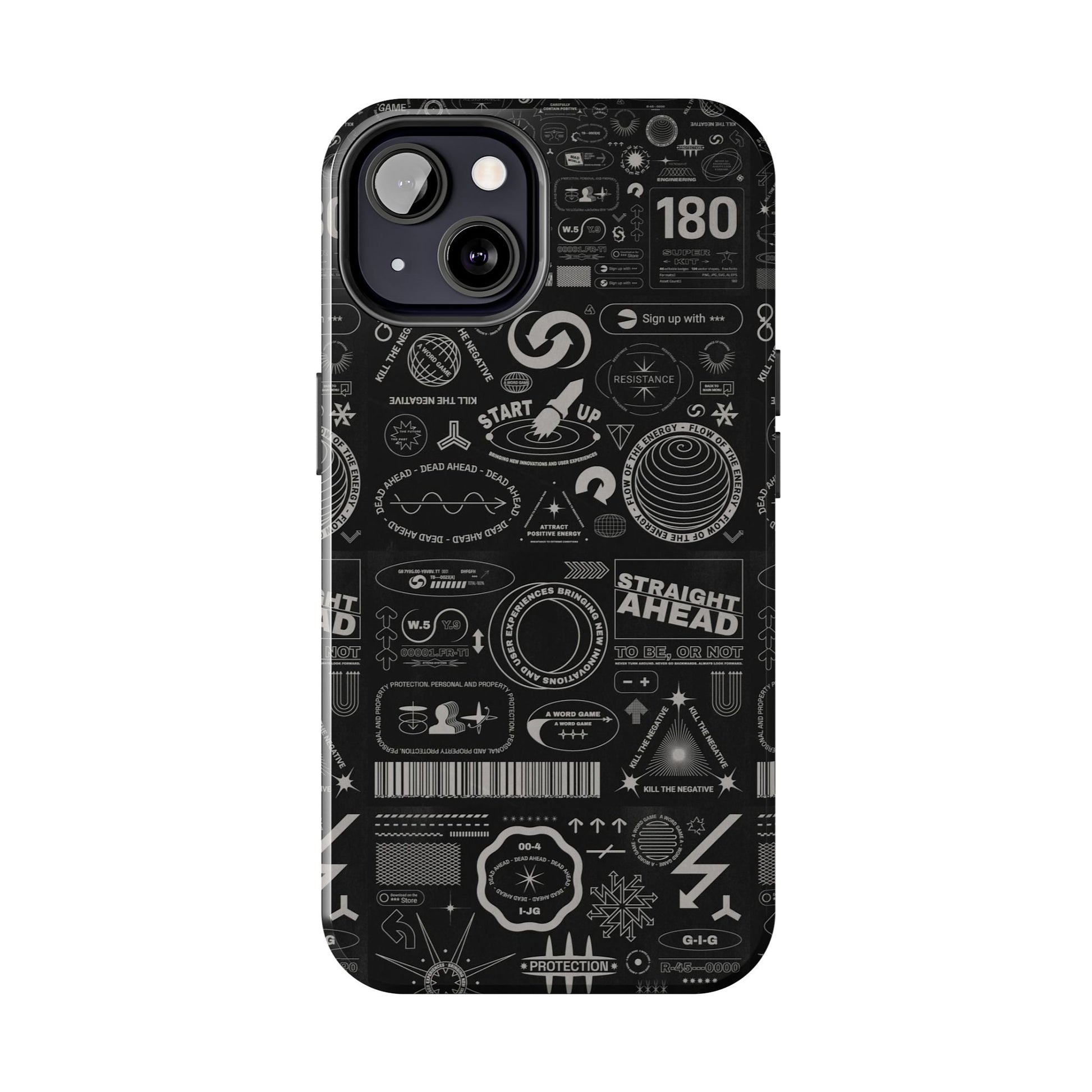 Graphics Text Phone case - BENJAMINS