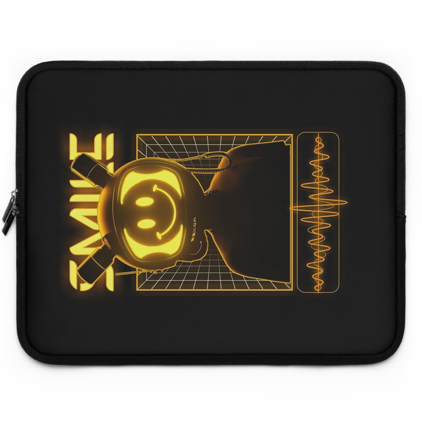 SMILE Laptop Sleeve - BENJAMINS Black / 17"