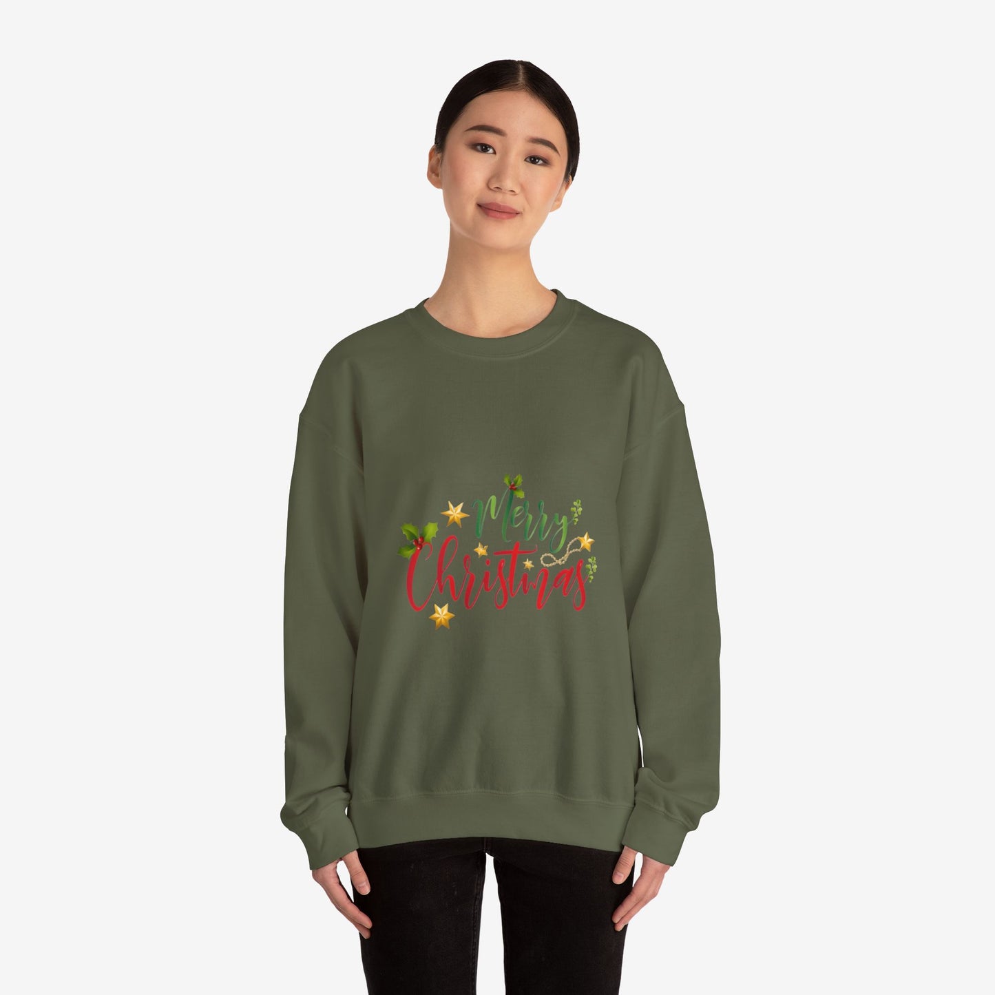 Merry Christmas Crewneck Sweatshirt