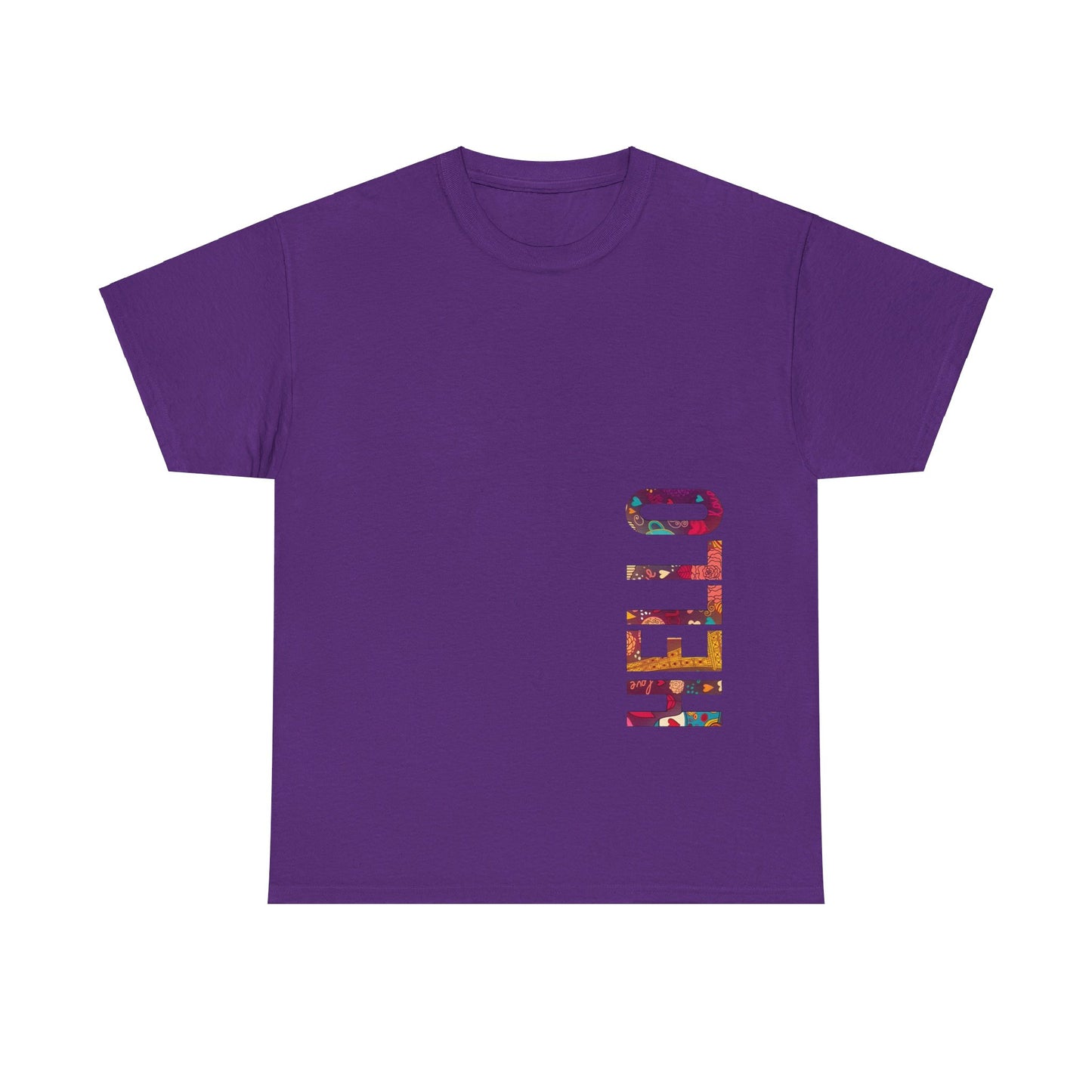 Hello Cotton Custom Tshirt - BENJAMINS Purple / S