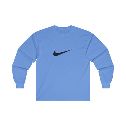 Nike Long Sleeve T Shirt - BENJAMINS S / Carolina Blue