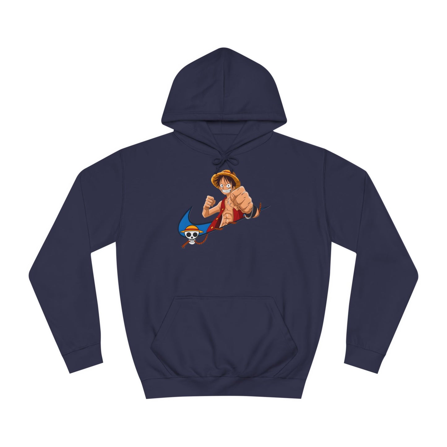 Custom hoodie luffy - BENJAMINS Oxford Navy / XS