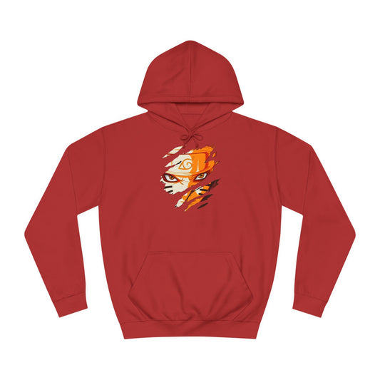 Naruto Custom Hoodie - BENJAMINS Fire Red / XS