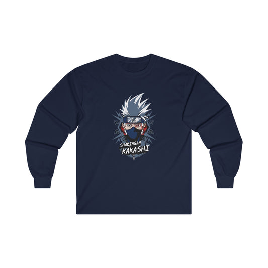 Kakashi Long Sleeve T Shirt - BENJAMINS S / Navy