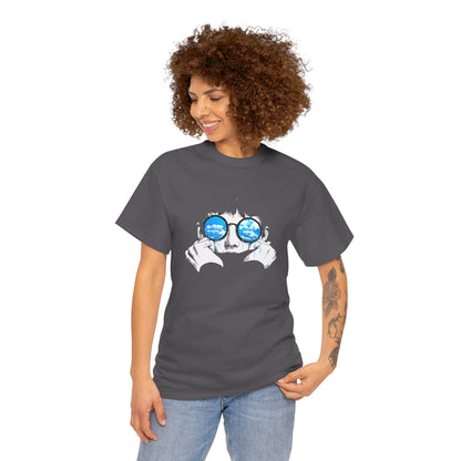 Beyond the eyes Cotton Tee Shirt - BENJAMINS