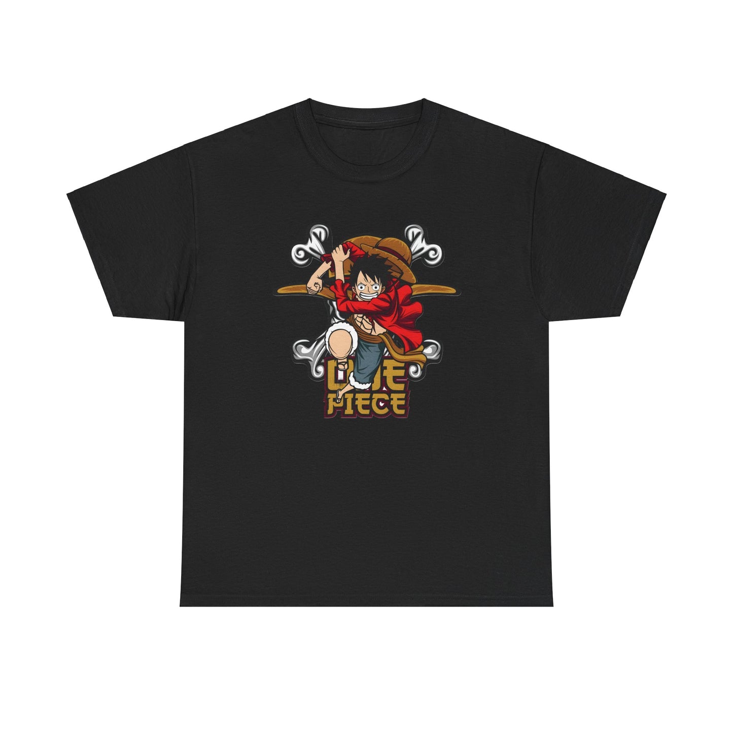 Monkey D Luffy Custom T-shirt - BENJAMINS Black / S