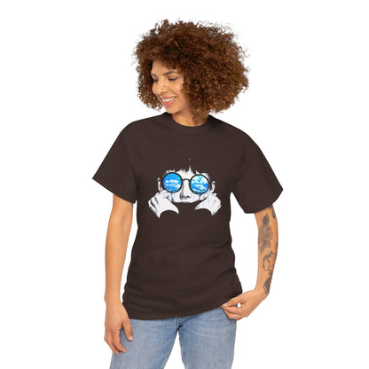 Beyond the eyes Cotton Tee Shirt - BENJAMINS