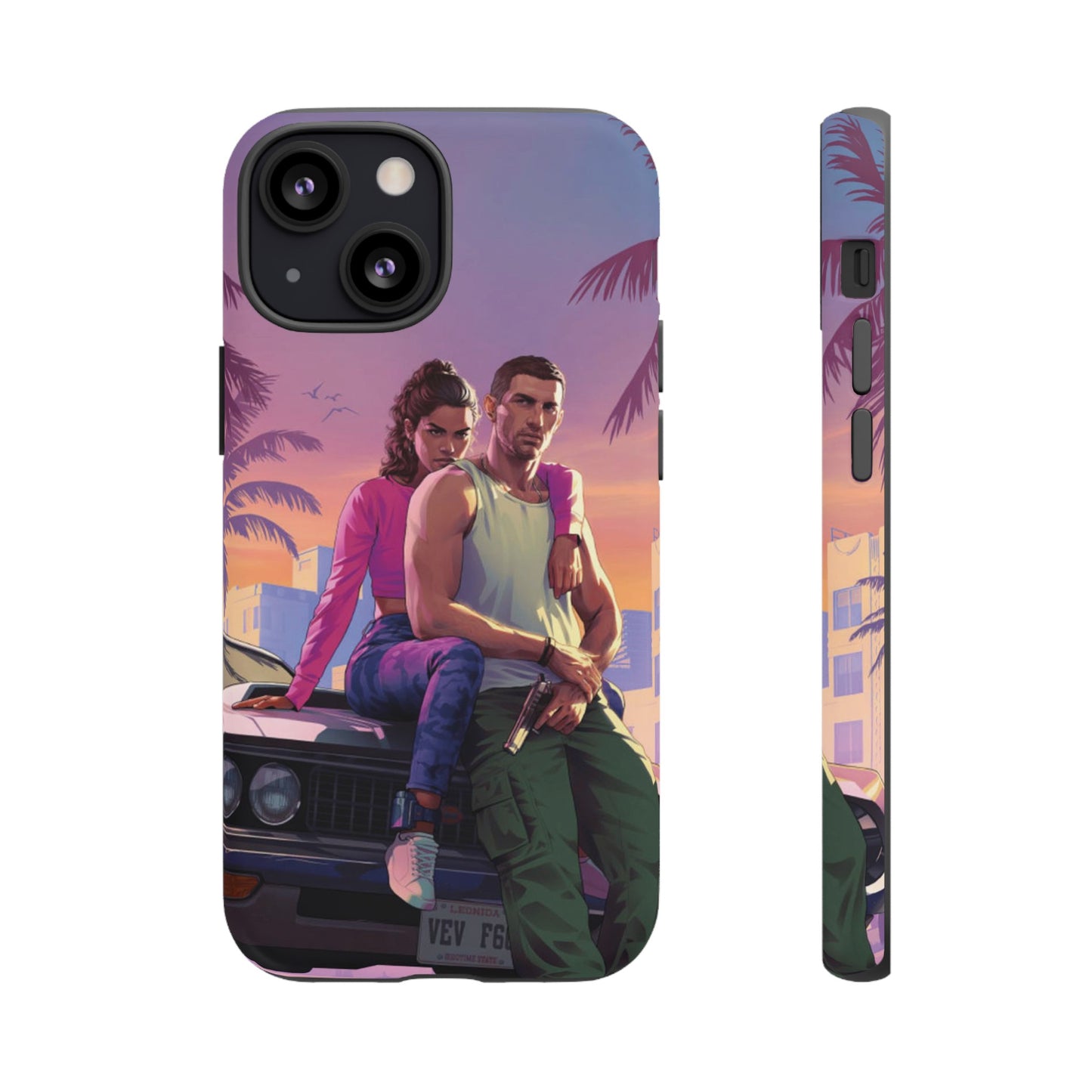 GTA 6 Phone Cover - BENJAMINS iPhone 13 Mini / Matte