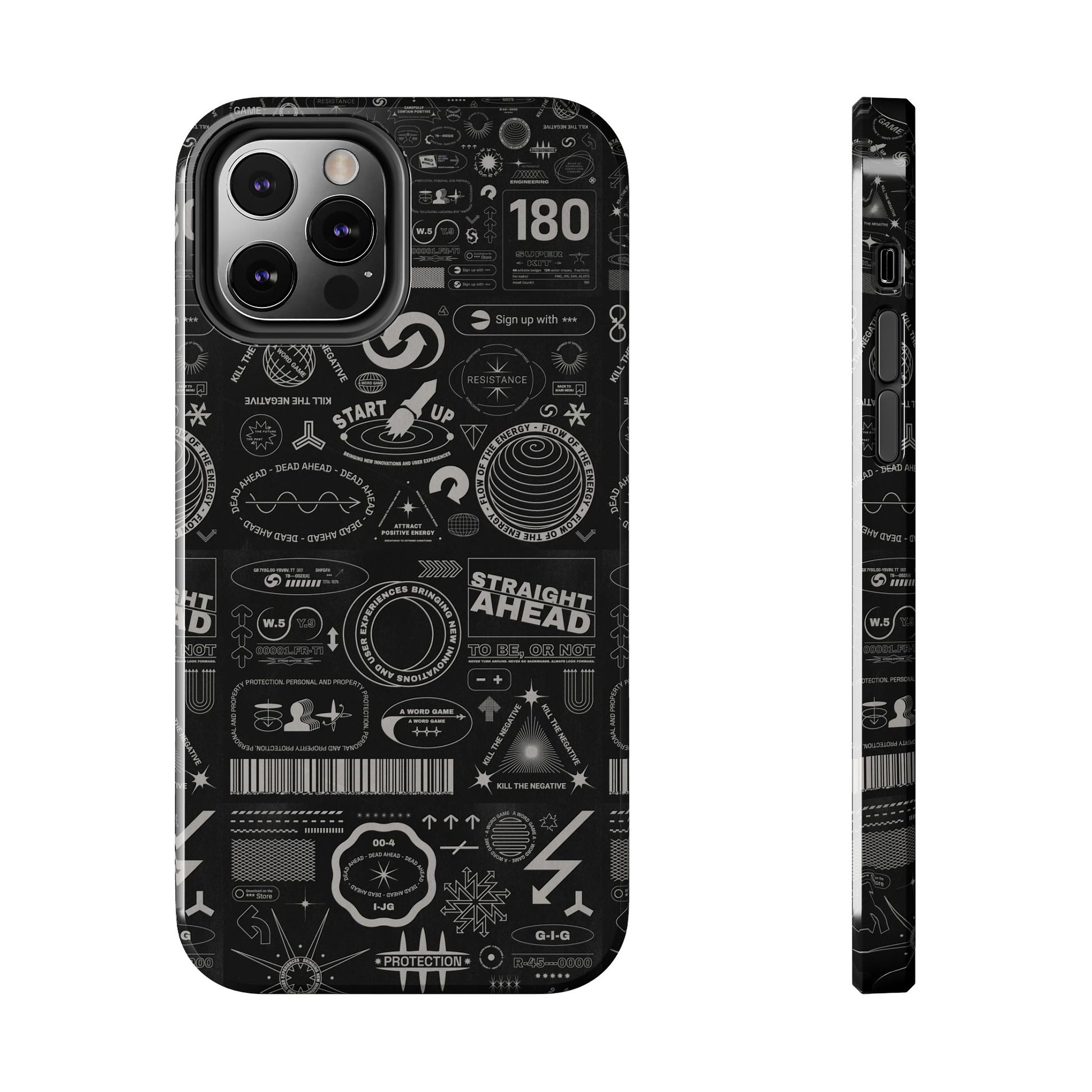 Graphics Text Phone case - BENJAMINS