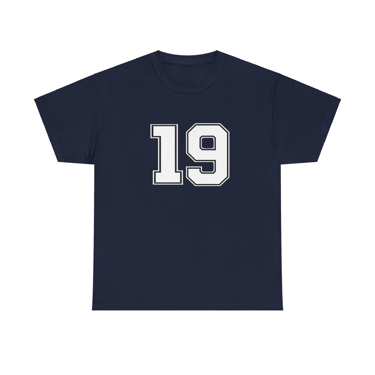 No. 19 Custom Tee Shirt - BENJAMINS Navy / S