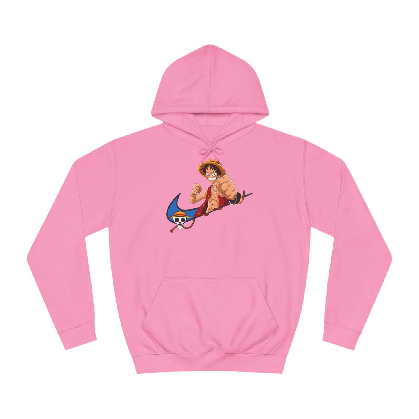 Custom hoodie luffy - BENJAMINS Candyfloss Pink / XS