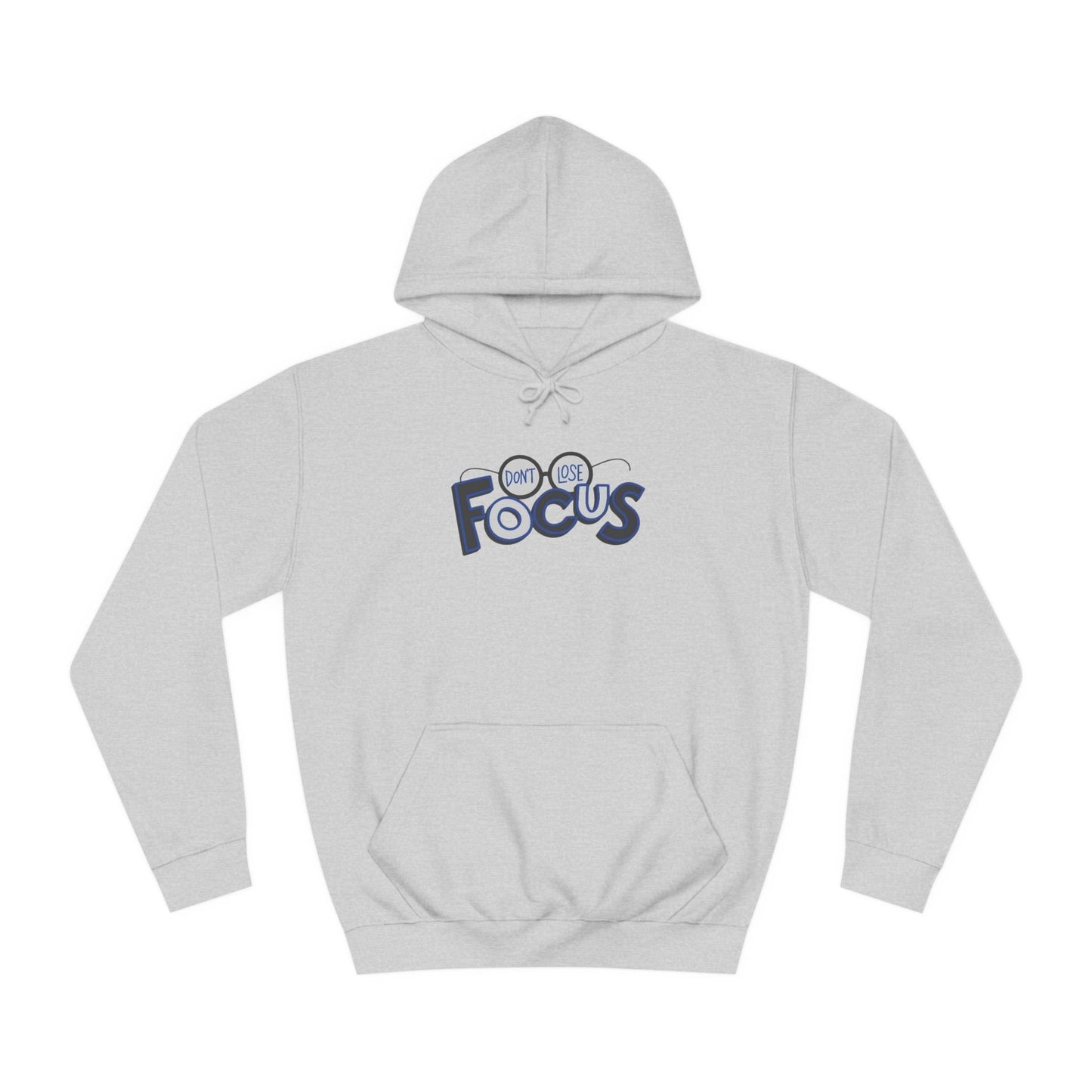 FOCUS College Hoodie - BENJAMINS Heather Grey / XS