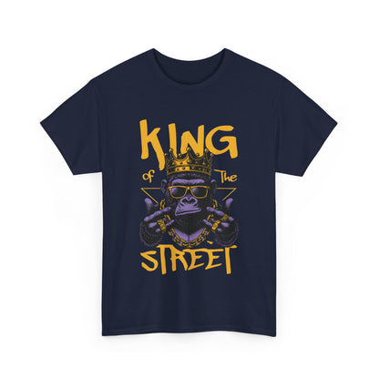 KING STREET Cotton Custom T-shirt - BENJAMINS Navy / S